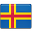 Aland Islands flag