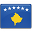 Republic of Kosovo flag